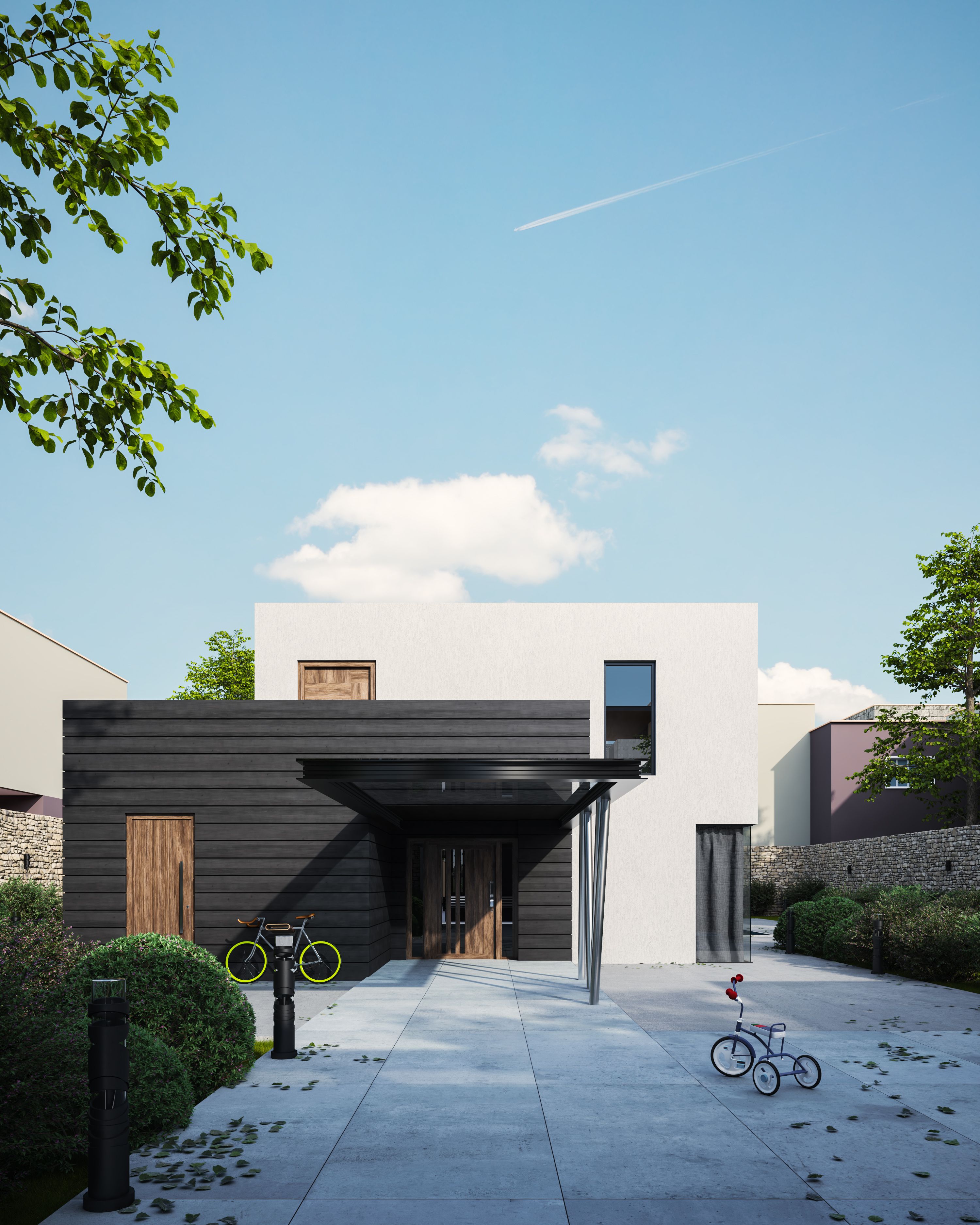3D Front Elevation & Rendering Gallery